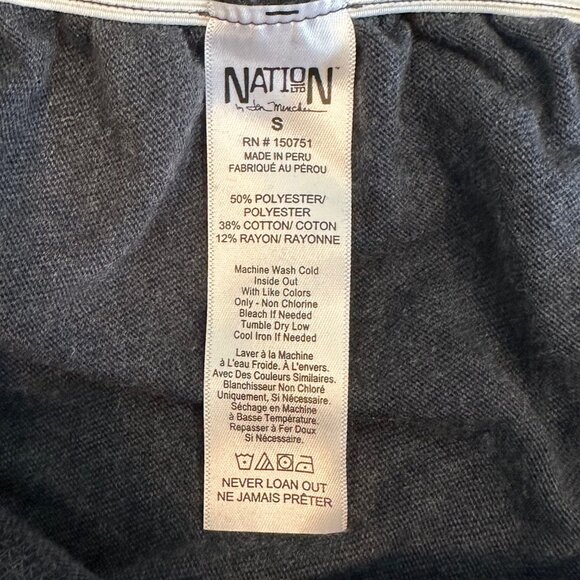 NWT- Nation LTD Lightweight Sweater Dress - Blue, Size Small - Picture 9 of 9
